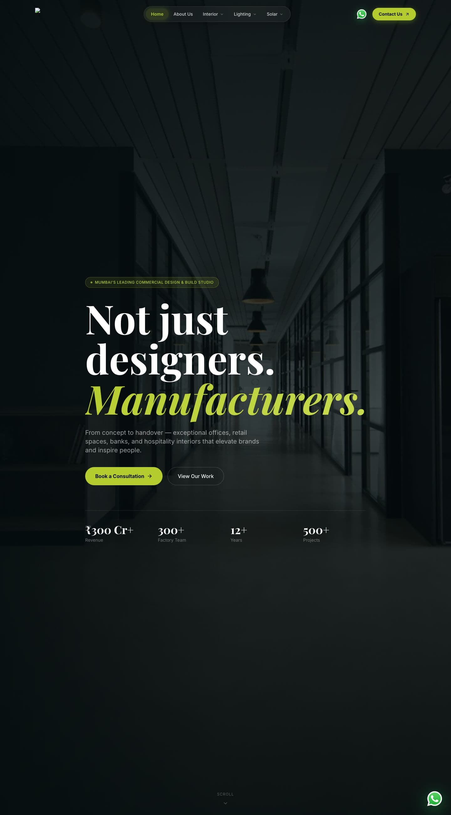 Align Grid live website design