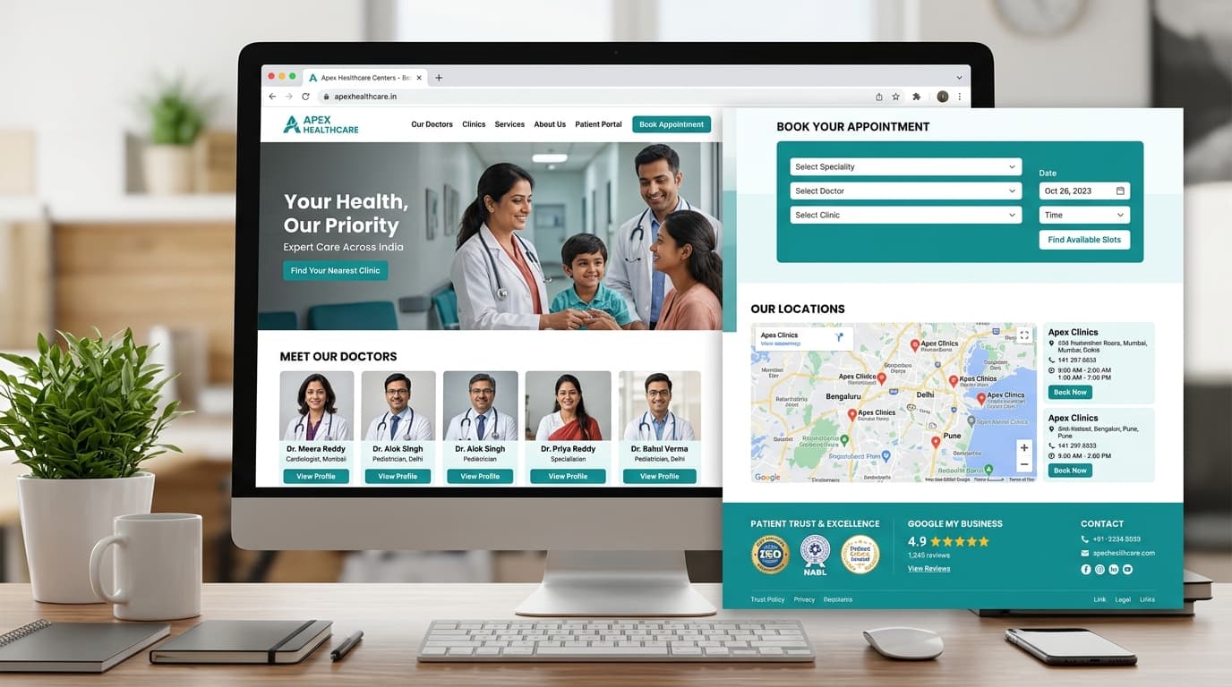 Local SEO Dominance for a Multi-Clinic Practice